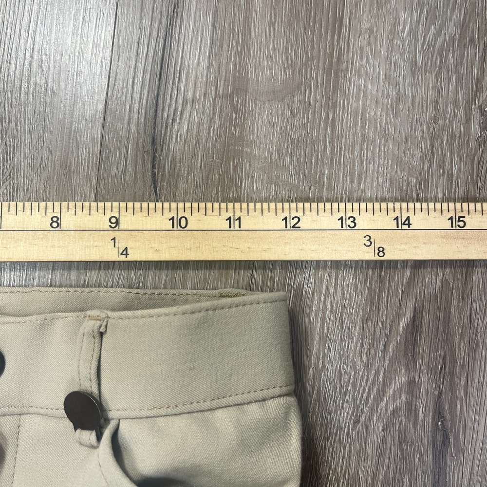 Ovation Riding Pants Youth Size 10 Tan Equestrian Breeches Stretch - Picture 5 of 7
